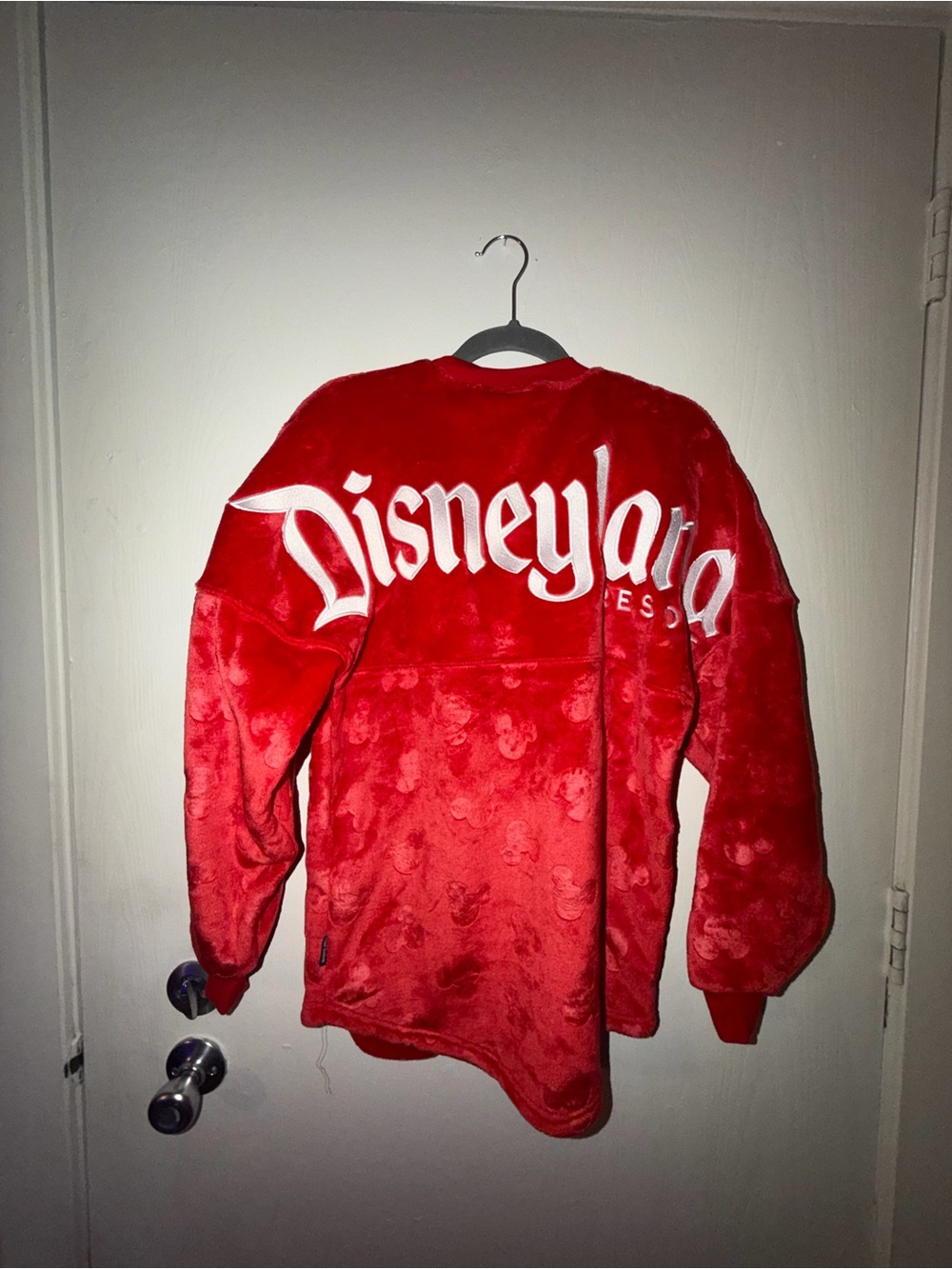 Disney Red Crewneck Sweater